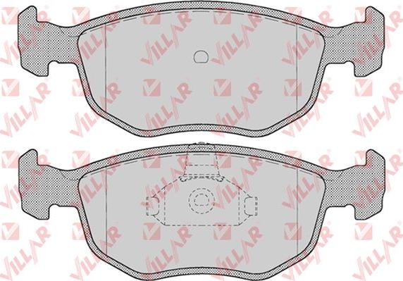 Villar 626.0715 - Kit de plaquettes de frein, frein à disque cwaw.fr