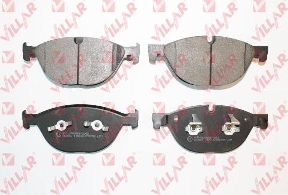 Villar 626.2008 - Kit de plaquettes de frein, frein à disque cwaw.fr