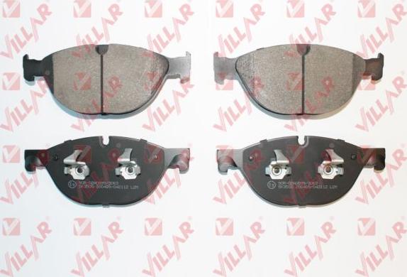 Villar 626.2112 - Kit de plaquettes de frein, frein à disque cwaw.fr