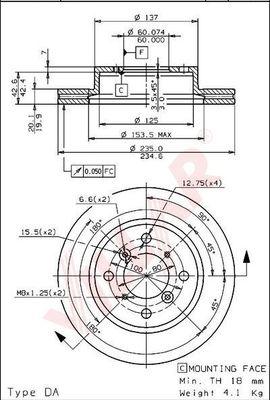 Villar 628.1090 - Disque de frein cwaw.fr