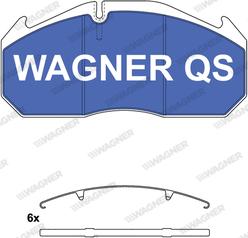 Wagner 2903004950 - Kit de plaquettes de frein, frein à disque cwaw.fr