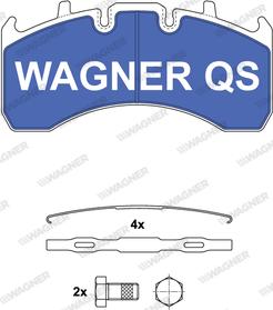 Wagner 2916904950 - Kit de plaquettes de frein, frein à disque cwaw.fr