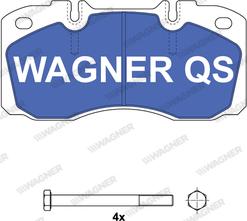 Wagner 2912204960 - Kit de plaquettes de frein, frein à disque cwaw.fr