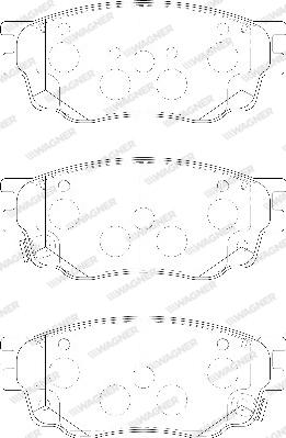 Wagner WBP24246A - Kit de plaquettes de frein, frein à disque cwaw.fr