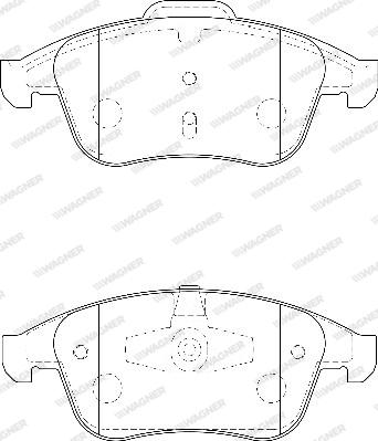 Ferodo FSL4249 - Kit de plaquettes de frein, frein à disque cwaw.fr