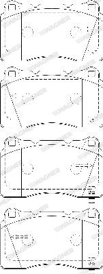 Wagner WBP23092C - Kit de plaquettes de frein, frein à disque cwaw.fr