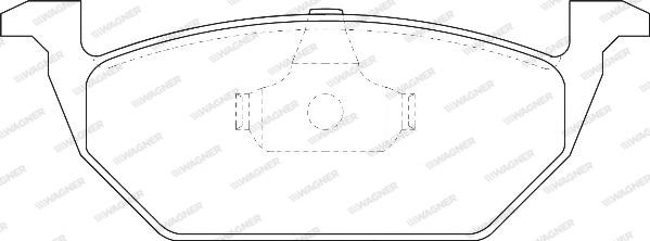 Wagner WBP23130B - Kit de plaquettes de frein, frein à disque cwaw.fr