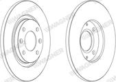 Wagner WGR1000-1 - Disque de frein cwaw.fr