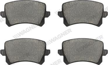 Wagner WZD1348-D - Kit de plaquettes de frein, frein à disque cwaw.fr