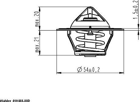 WAHLER 410488.88D - Thermostat d'eau cwaw.fr