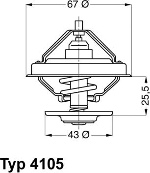 WAHLER 4105.71D - Thermostat d'eau cwaw.fr