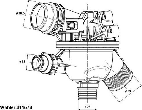 WAHLER 411574.102D - Thermostat d'eau cwaw.fr