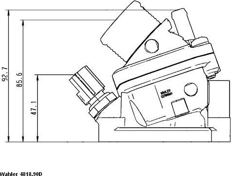 WAHLER 4818.90D - Thermostat d'eau cwaw.fr