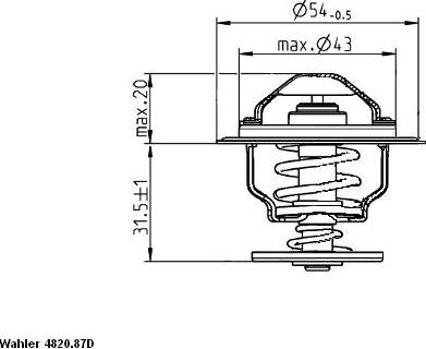 WAHLER 4820.87D - Thermostat d'eau cwaw.fr