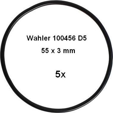 WAHLER 100456D5 - Joint, flexible vanne EGR cwaw.fr