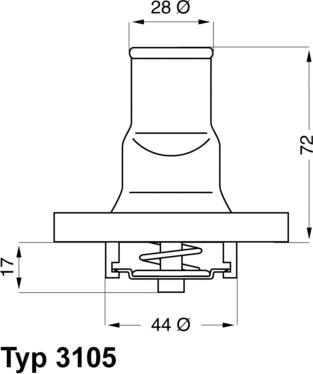 WAHLER 3105.87D - Thermostat d'eau cwaw.fr