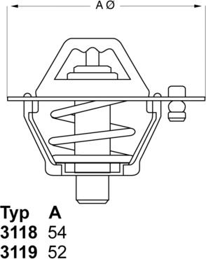 WAHLER 311888D1 - Thermostat d'eau cwaw.fr