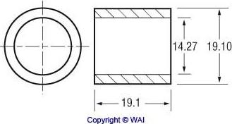 WAI 62-1504 - Douille, arbre de démarreur cwaw.fr