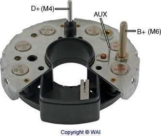 WAI IBR319 - Pont de diodes, alternateur cwaw.fr