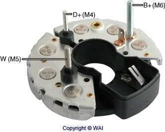 WAI IBR314 - Pont de diodes, alternateur cwaw.fr