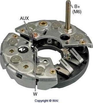 WAI IBR388 - Pont de diodes, alternateur cwaw.fr