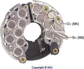 WAI IBR331 - Pont de diodes, alternateur cwaw.fr