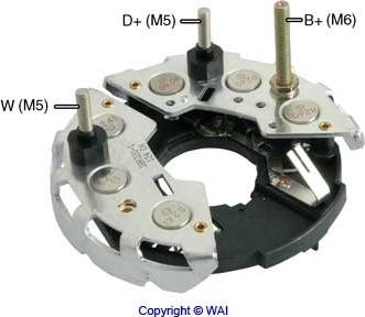 WAI IBR320 - Pont de diodes, alternateur cwaw.fr