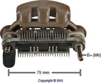 WAI IMR7554 - Pont de diodes, alternateur cwaw.fr