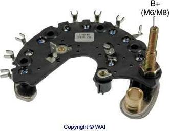 WAI IPR846 - Pont de diodes, alternateur cwaw.fr