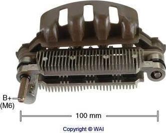 WAI IYR10038 - Pont de diodes, alternateur cwaw.fr