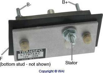 WAI L77973AC - Régulateur d'alternateur cwaw.fr