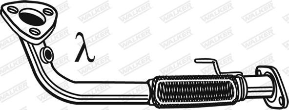 Walker 06064 - Tuyau d'échappement cwaw.fr