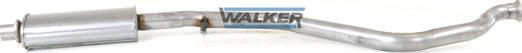 Walker 19568 - Silencieux central cwaw.fr