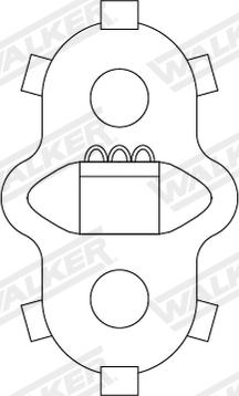 Walker 82786 - Suspension, échappement cwaw.fr