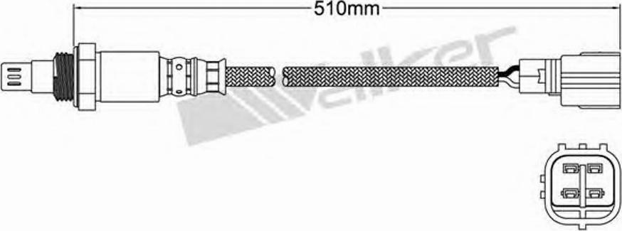 Walker 250-54007 - Sonde lambda cwaw.fr