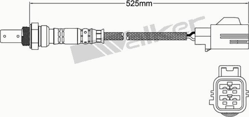 Walker 250-54010 - Sonde lambda cwaw.fr