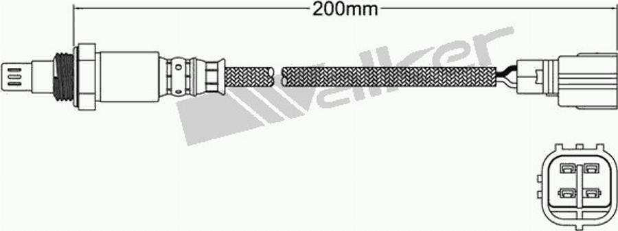 Walker 250-54074 - Sonde lambda cwaw.fr