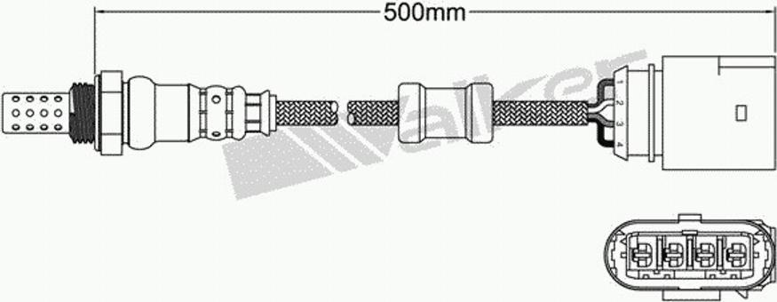 Walker 25024495 - Sonde lambda cwaw.fr