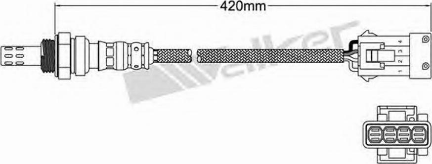 Walker 250-24497 - Sonde lambda cwaw.fr