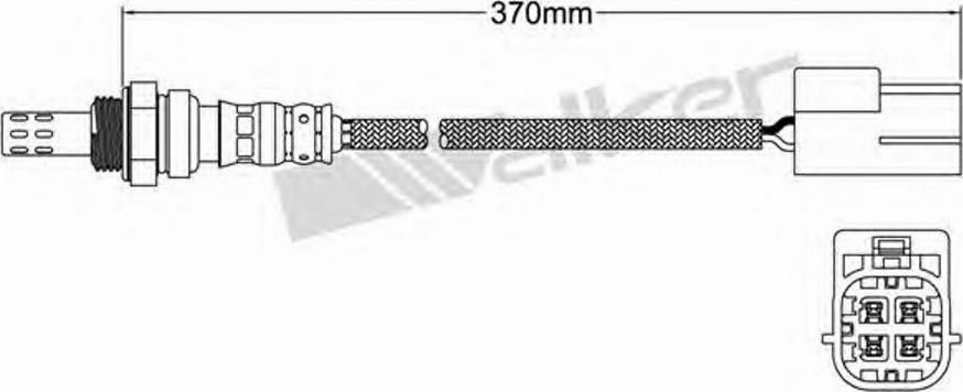 Walker 250-24452 - Sonde lambda cwaw.fr