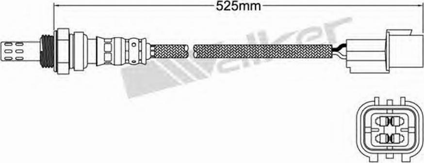 Walker 250-24462 - Sonde lambda cwaw.fr