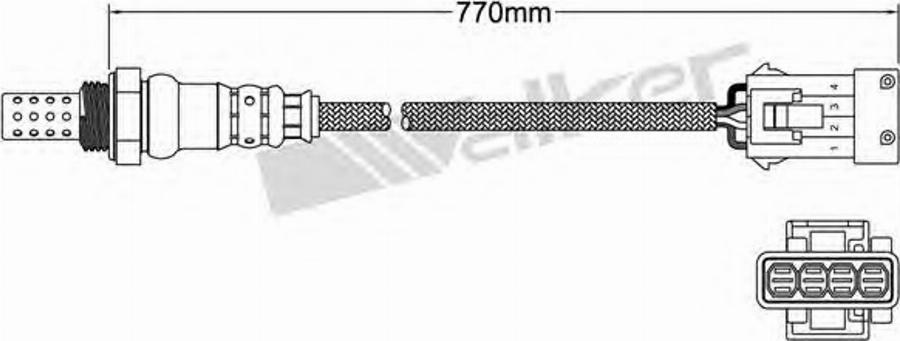 Walker 250-24409 - Sonde lambda cwaw.fr