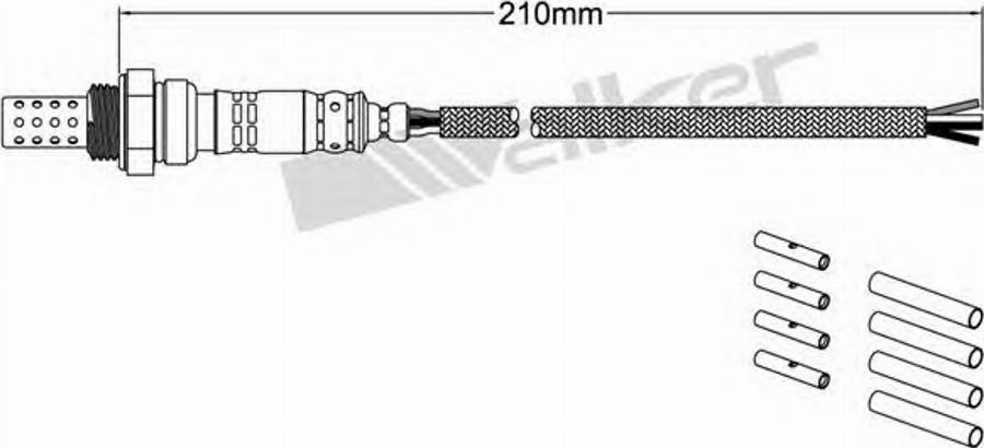 Walker 25024400 - Sonde lambda cwaw.fr