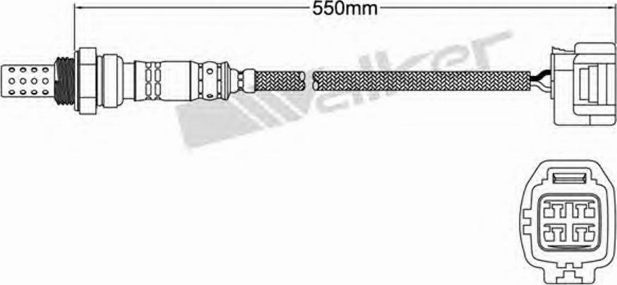 Walker 25024439 - Sonde lambda cwaw.fr