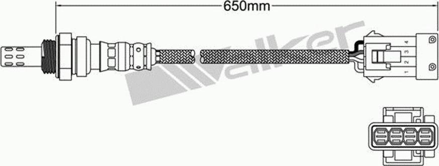 Walker 250-24546 - Sonde lambda cwaw.fr