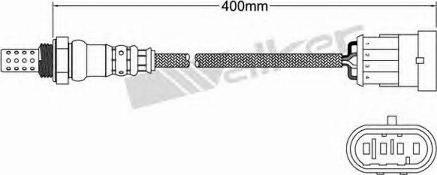 Walker 25024564 - Sonde lambda cwaw.fr