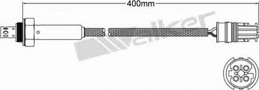 Walker 250-24516 - Sonde lambda cwaw.fr