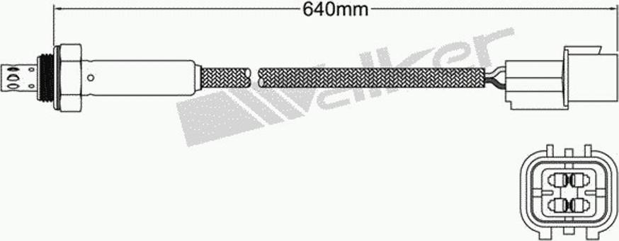 Walker 250-24518 - Sonde lambda cwaw.fr