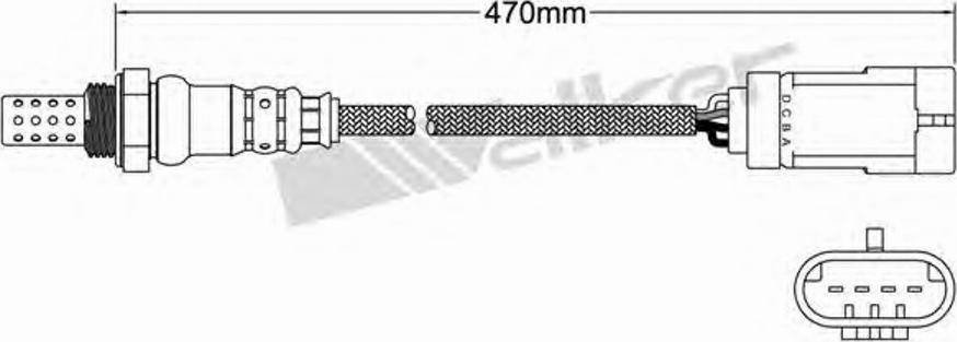 Walker 250-24585 - Sonde lambda cwaw.fr