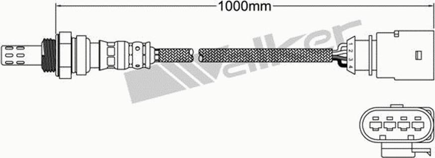 Walker 250-24669 - Sonde lambda cwaw.fr